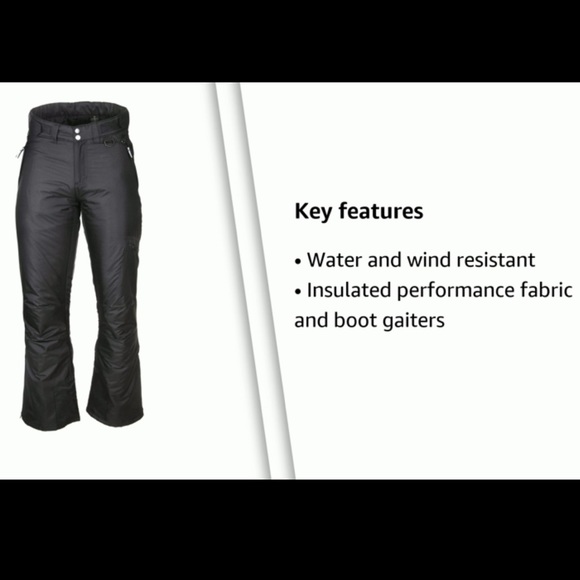 Arctic Quest Womens Insulated Ski & Snow Pants Size Medium - Picture 9 of 15